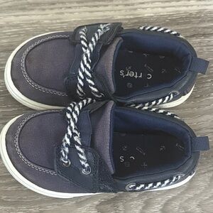 Carter's Navy and White Kids Sneakers